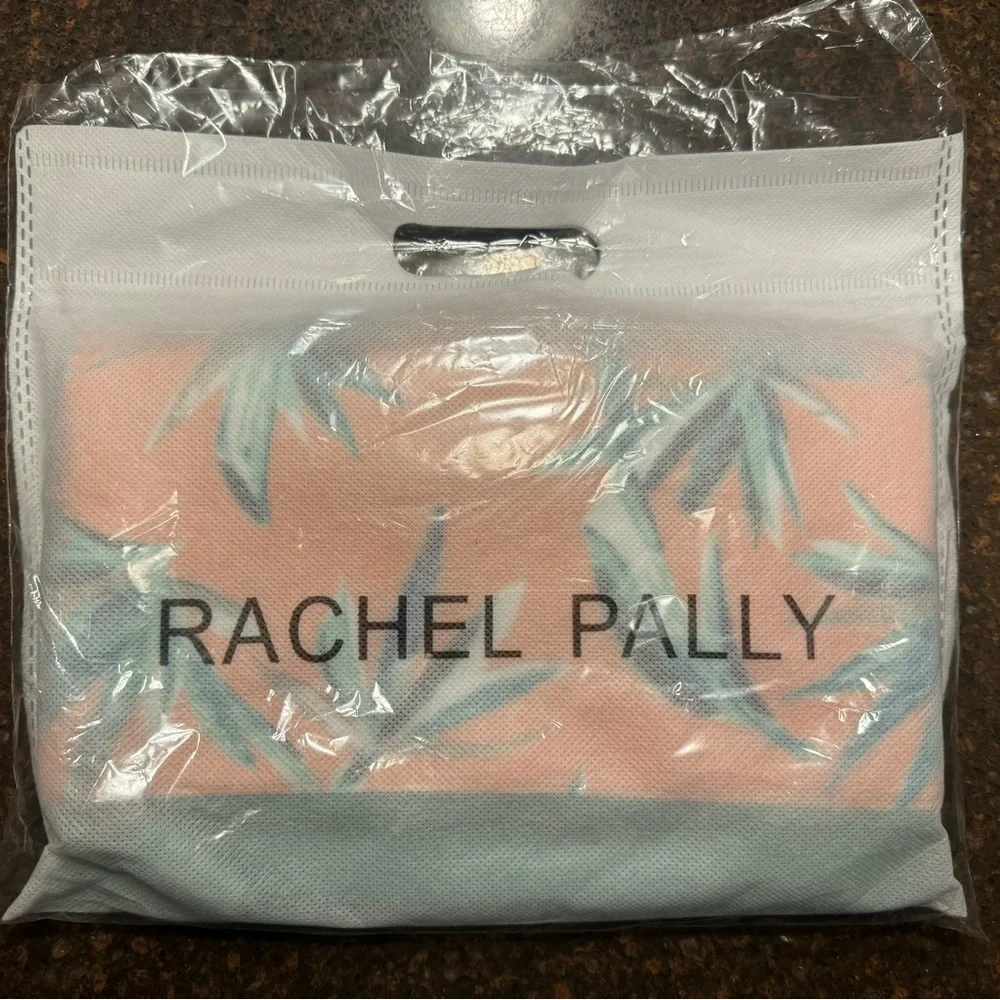 NWT Rachel Pally Leather Fold-In Flap Clutch